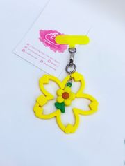 DÂY CHARM HOA Silicone R.E.P CaseTify CHỐNG BẨN kèm charm nhiều màu sắc
