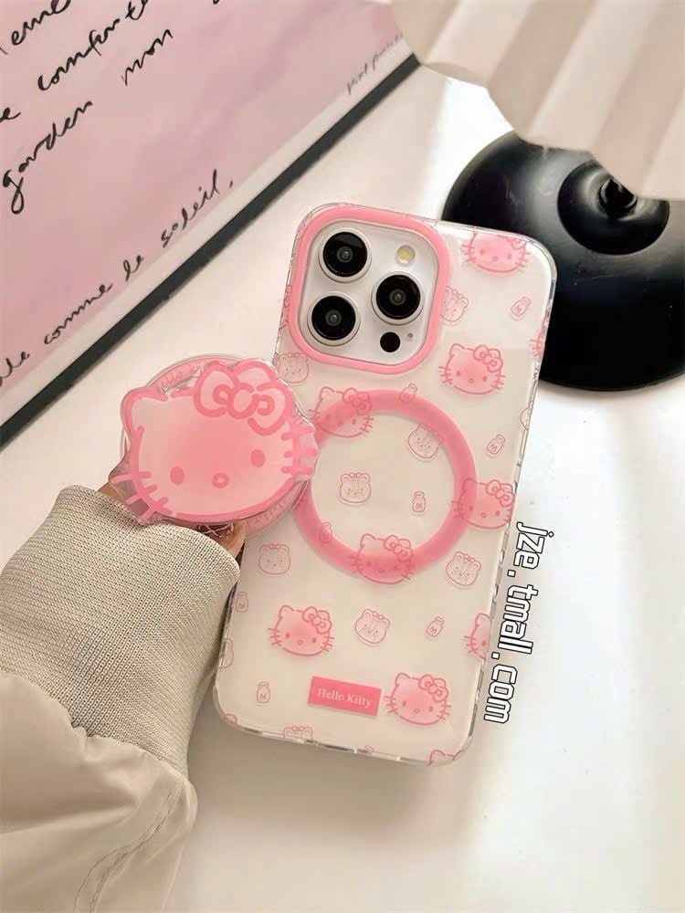 POPSOCKET Magsafe Nam Châm Hít Hello Kitty Kute