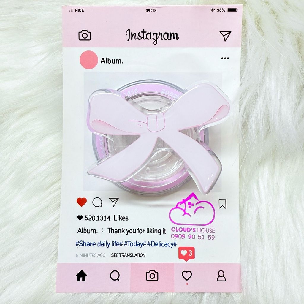 POPSOCKET Magsafe Nam Châm Hít MẪU NƠ Siêu Kute