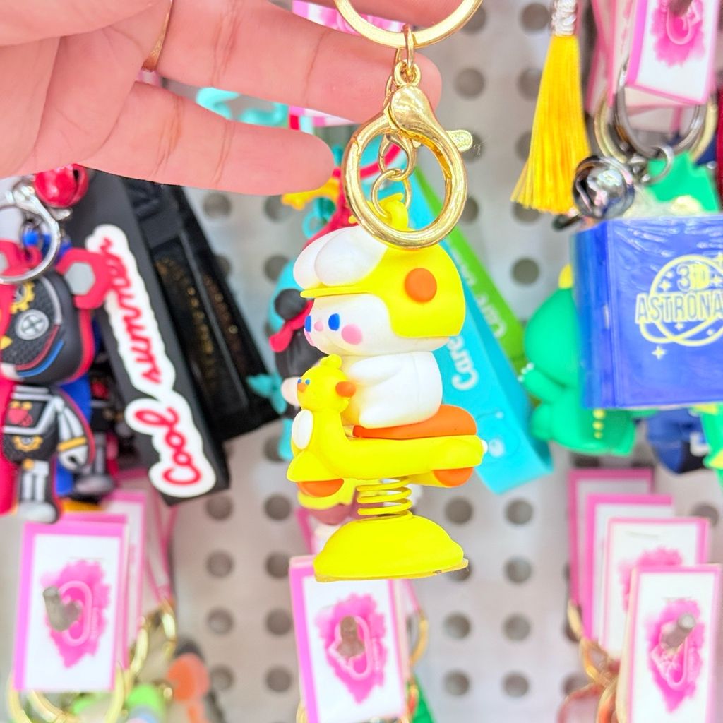 MÓC KHÓA LÒ XO NHÚN KUTE