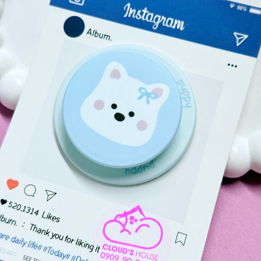 POPSOCKET Magsafe Nam Châm Hít CHÓ - MÈO Kute