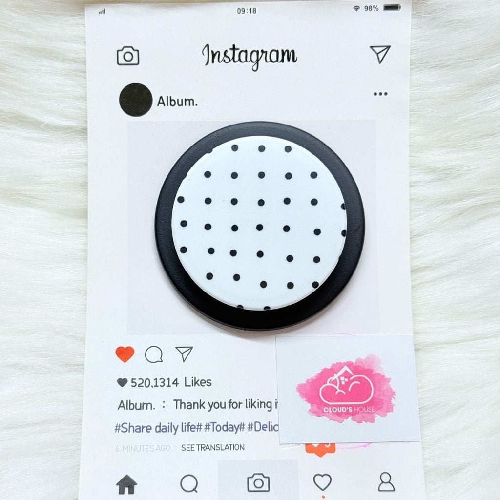 POPSOCKET Magsafe Nam Châm Hít Nhiều Mẫu BASIC- CHẤM BI