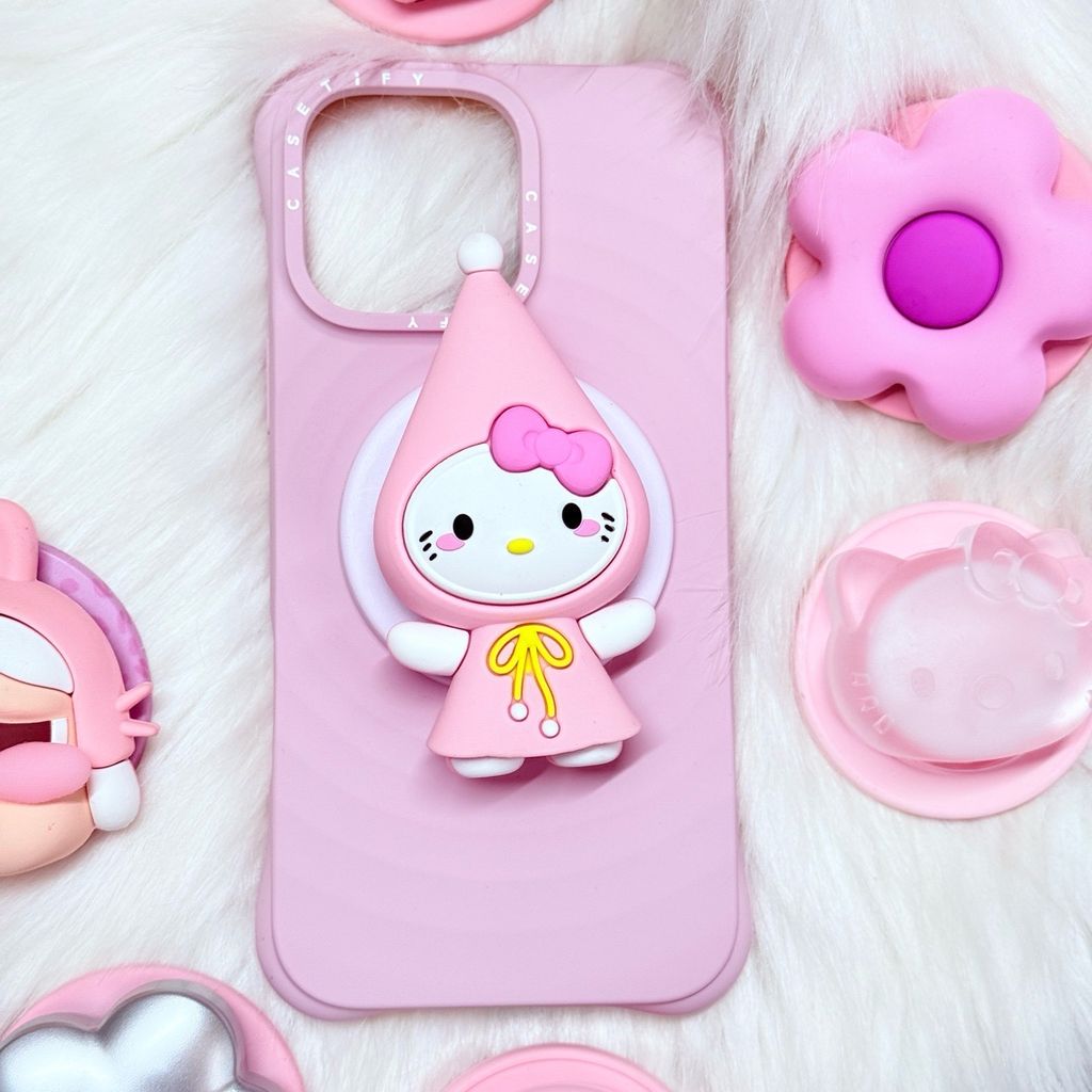 Case Ốp Điện thoại iPhone Casetify Ripple Case Màu Hồng - Primrose Pink Magsafe Basic iPhone 17/16/15Pro/Promax