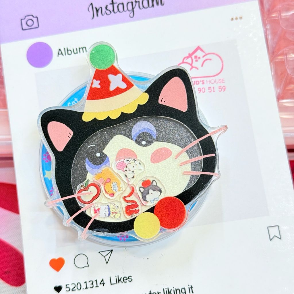 POPSOCKET Magsafe Nam Châm Hít CHÓ - MÈO Kute