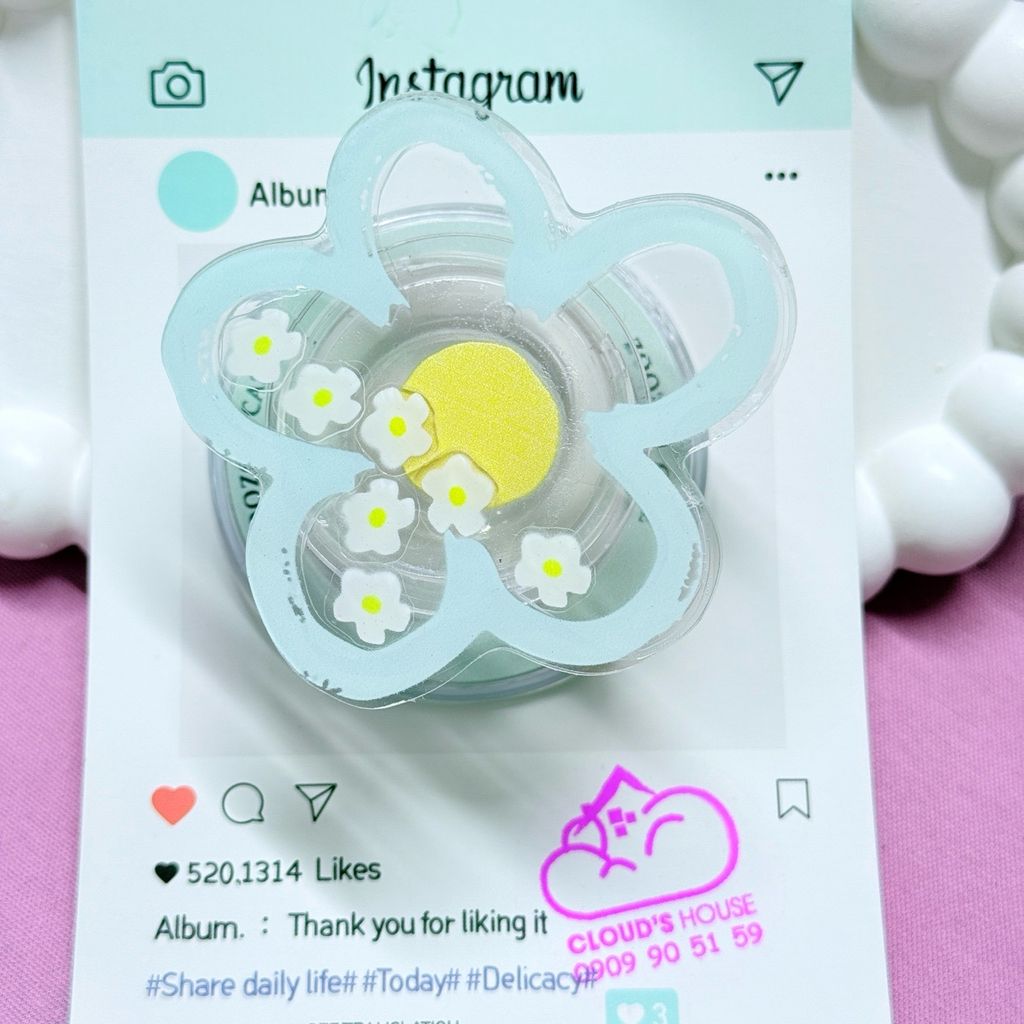 POPSOCKET Magsafe Nam Châm Hít Mẫu BÔNG HOA