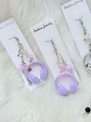 Móc Treo/ Móc Khóa Thời Trang Headphone Nhiều Charm