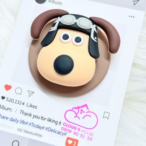 POPSOCKET Magsafe Nam Châm Hít CHÓ - MÈO Kute