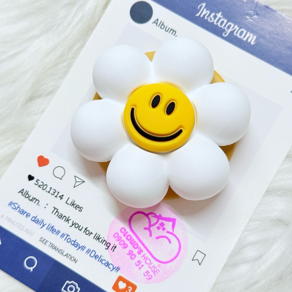 POPSOCKET Magsafe Nam Châm Hít Mẫu BÔNG HOA