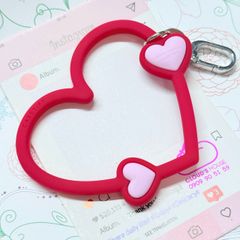 DÂY CHARM TRÁI TIM Silicone R.E.P CaseTify CHỐNG BẨN