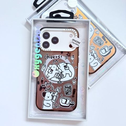 Case Ốp Điện thoại iPhone Oxygen Dog - Magsafe Basic iPhone 17/16/15Pro/Promax