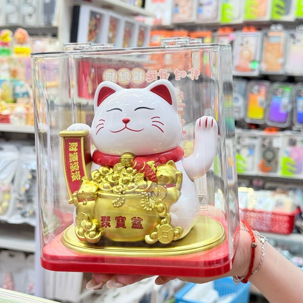 MÈO THẦN TÀI Cầm Vàng & Liểng Size Lớn- Mèo May Mắn - TẾT - Năng Lượng