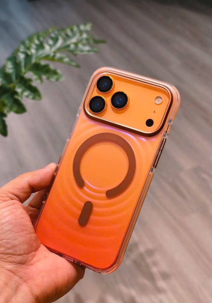 Case Ốp điện thoại iPhone RAVAKA Magsafe Ombre Chống Shock Lưng Nhám Ombre 17Pro/Promax