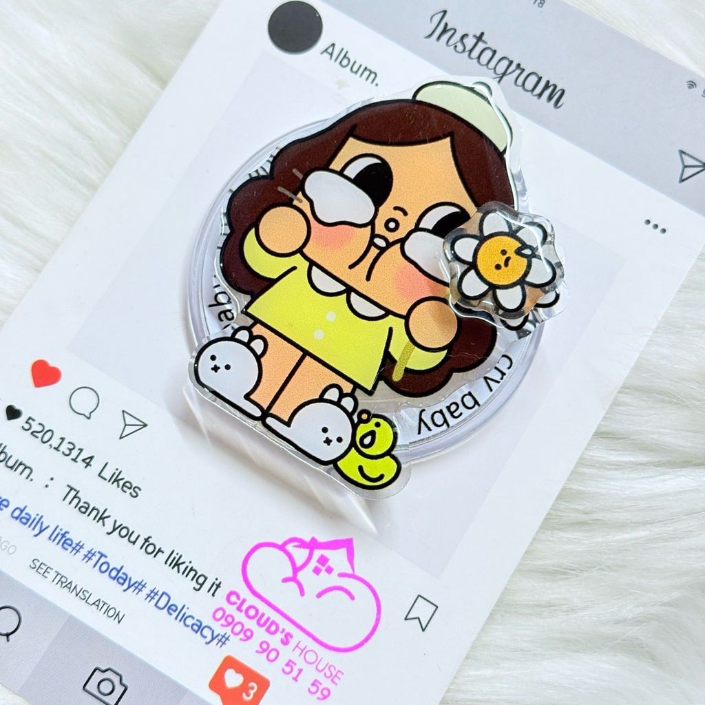 POPSOCKET Magsafe Nam Châm Hít CRY BABY Kute