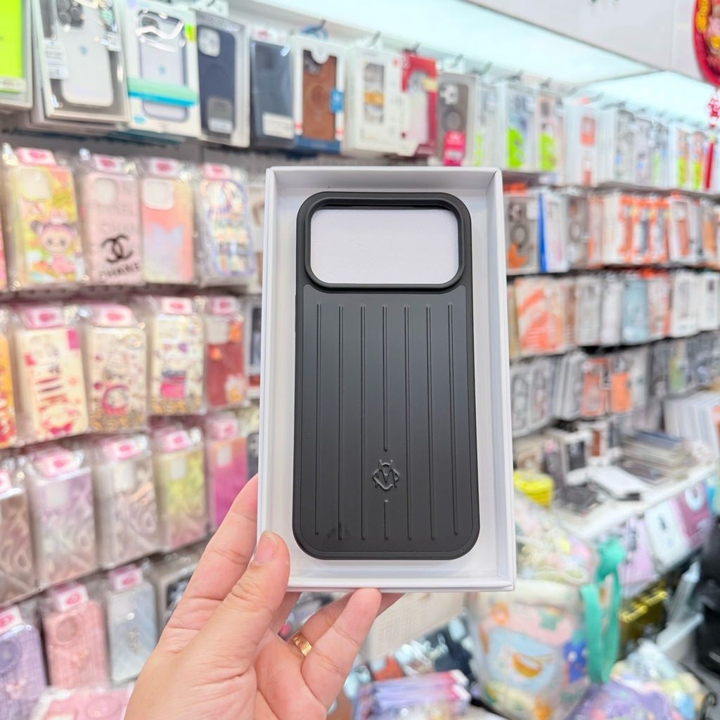 Case Ốp điện thoại iPhone Vân Vali RIMOWA Nhiều Màu Dòng iPhone 17 Promax