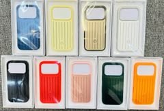 Case Ốp điện thoại iPhone Vân Vali RIMOWA Nhiều Màu Dòng iPhone 17Pro