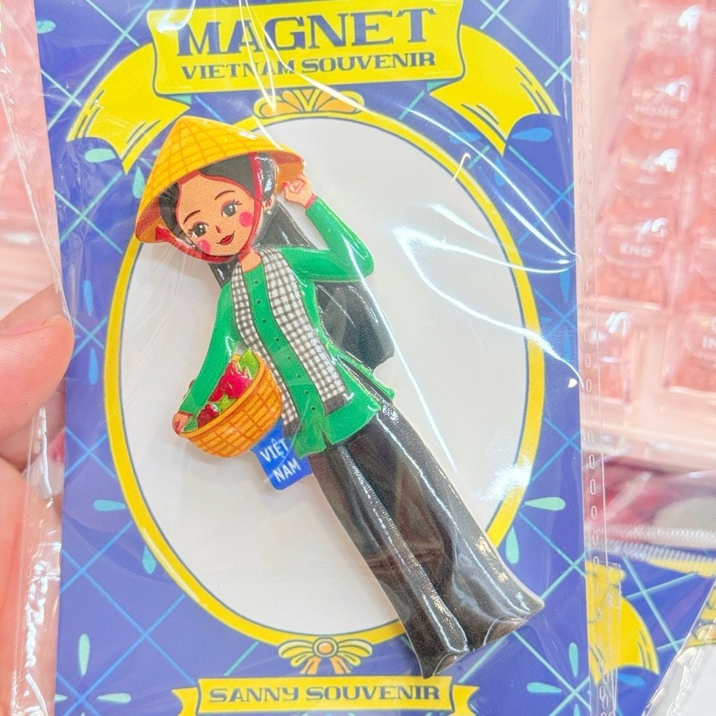 Nam châm Magnet Trang Trí Tủ Lạnh Fridge Magnet - Địa Danh Việt Nam - Món Ăn Việt Nam - Quà lưu niệm Việt Nam