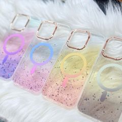 Case Ốp điện thoại iPhone Likgus Trong Ombre Nhiều Màu Bling Bling Magsafe iPhone 16/17/Promax