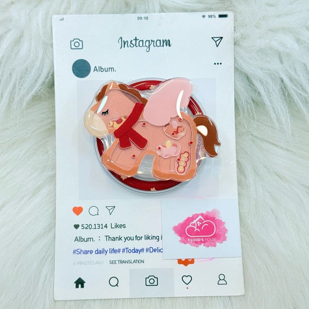 POPSOCKET Magsafe Nam Châm Hít Mẫu Ngựa Tết 2026- TẾT