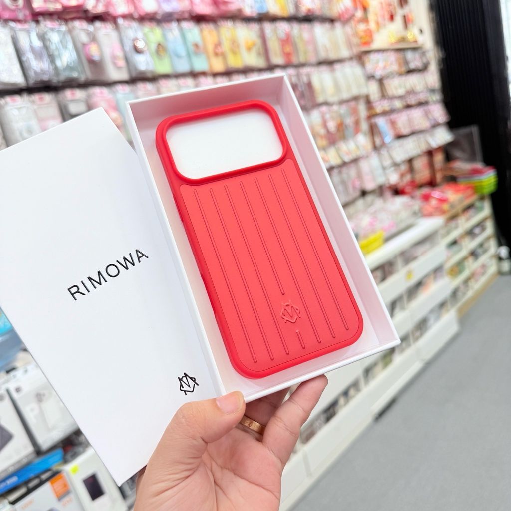 Case Ốp điện thoại iPhone Vân Vali RIMOWA Nhiều Màu Dòng iPhone 17 Promax