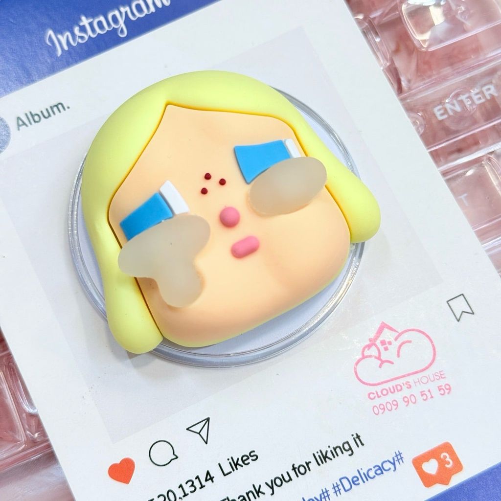 POPSOCKET Magsafe Nam Châm Hít CRY BABY Kute