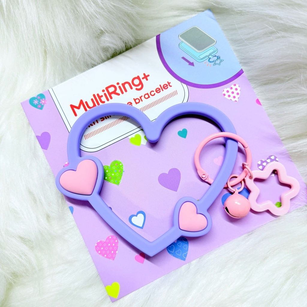 DÂY CHARM TRÁI TIM Silicone R.E.P CaseTify loại 2 CHỐNG BẨN