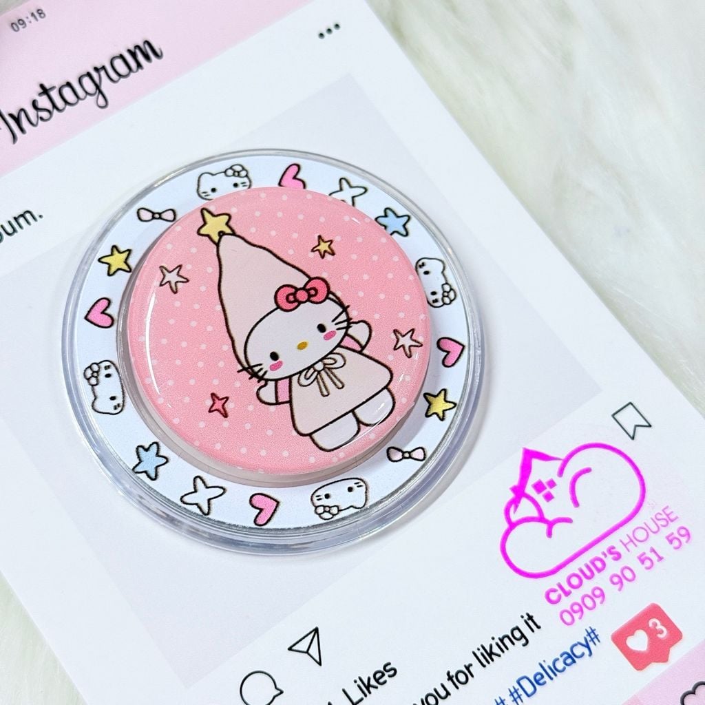 POPSOCKET Magsafe Nam Châm Hít Hello Kitty Kute