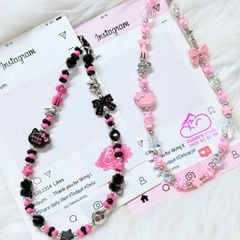 Dây đeo điện thoại ngắn Hello Kitty charm Kute (Quảng Châu, Thái Lan)