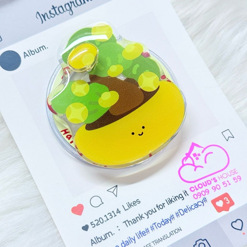 POPSOCKET Magsafe Nam Châm Hít Mẫu Mèo May Mắn Thần Tài TẾT 2026