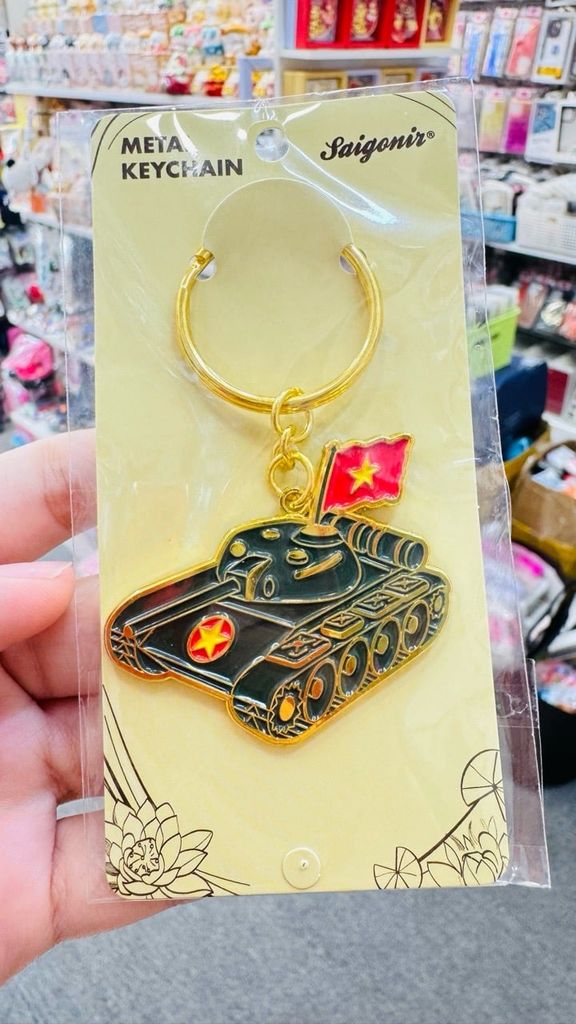 Móc Khoá/ Móc Treo Metal Keychain thuần Việt Trang Trí Quà Lưu Niệm Việt Nam