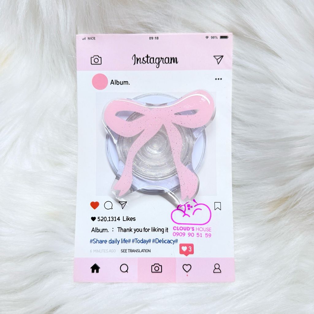 POPSOCKET Magsafe Nam Châm Hít MẪU NƠ Siêu Kute