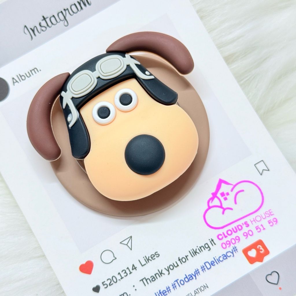 POPSOCKET Magsafe Nam Châm Hít CHÓ - MÈO Kute