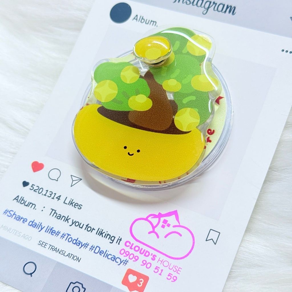 POPSOCKET Magsafe Nam Châm Hít Mẫu Mèo May Mắn Thần Tài TẾT 2026