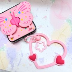 DÂY CHARM TRÁI TIM Silicone R.E.P CaseTify loại 2 CHỐNG BẨN