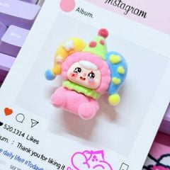 Móc Khoá Dây Charm Thỏ Công Chúa Dễ Thương