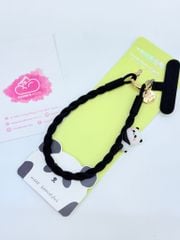 DÂY Xoắn Thú Cartoon Silicone Chất CHỐNG BẨN kèm charm nhiều màu sắc