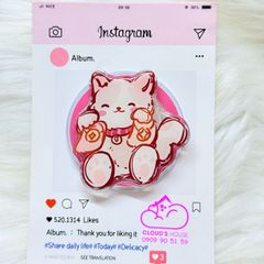 POPSOCKET Magsafe Nam Châm Hít Mẫu Mèo May Mắn Thần Tài TẾT 2026