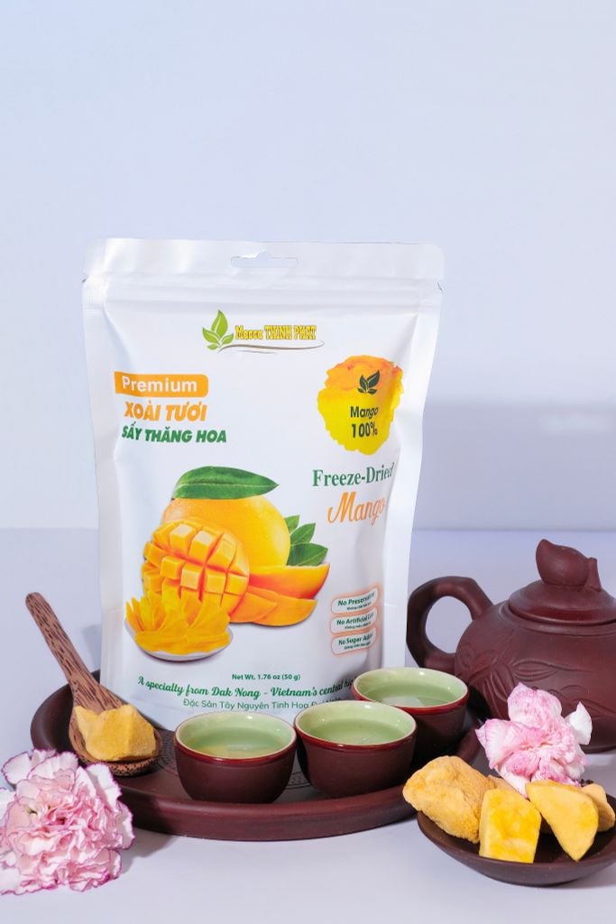 Xoài sấy thăng hoa