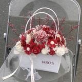  Giỏ hoa nến Good Luck Basket (Standard) - Velvet 