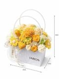  Giỏ hoa nến Good Luck Basket (Standard) - Yellow 