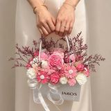  Giỏ hoa nến Good Luck Basket (Standard) - Pink 