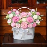  Lẵng hoa nến Liên Hoa (hương sen - công nghệ AromaSpace) 