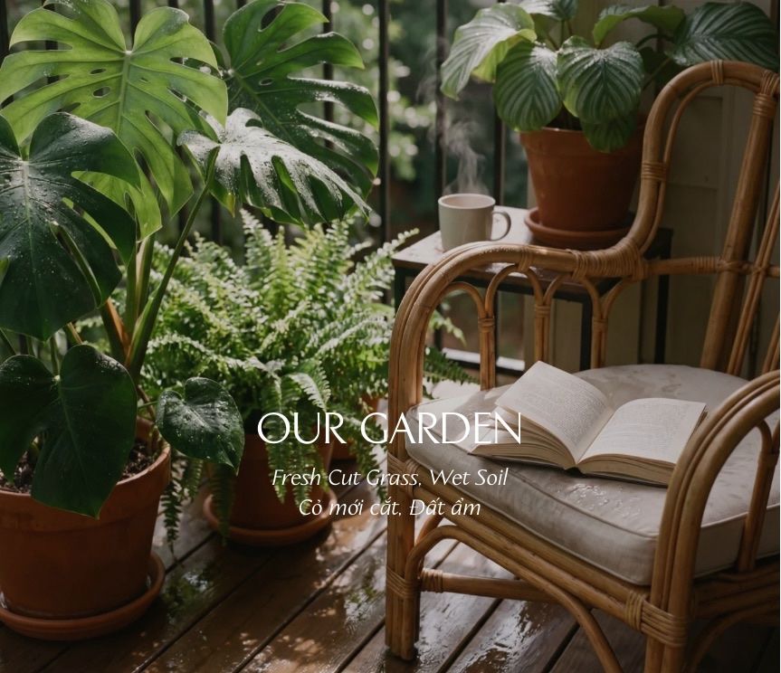  Nến thơm Mini - Our Garden 