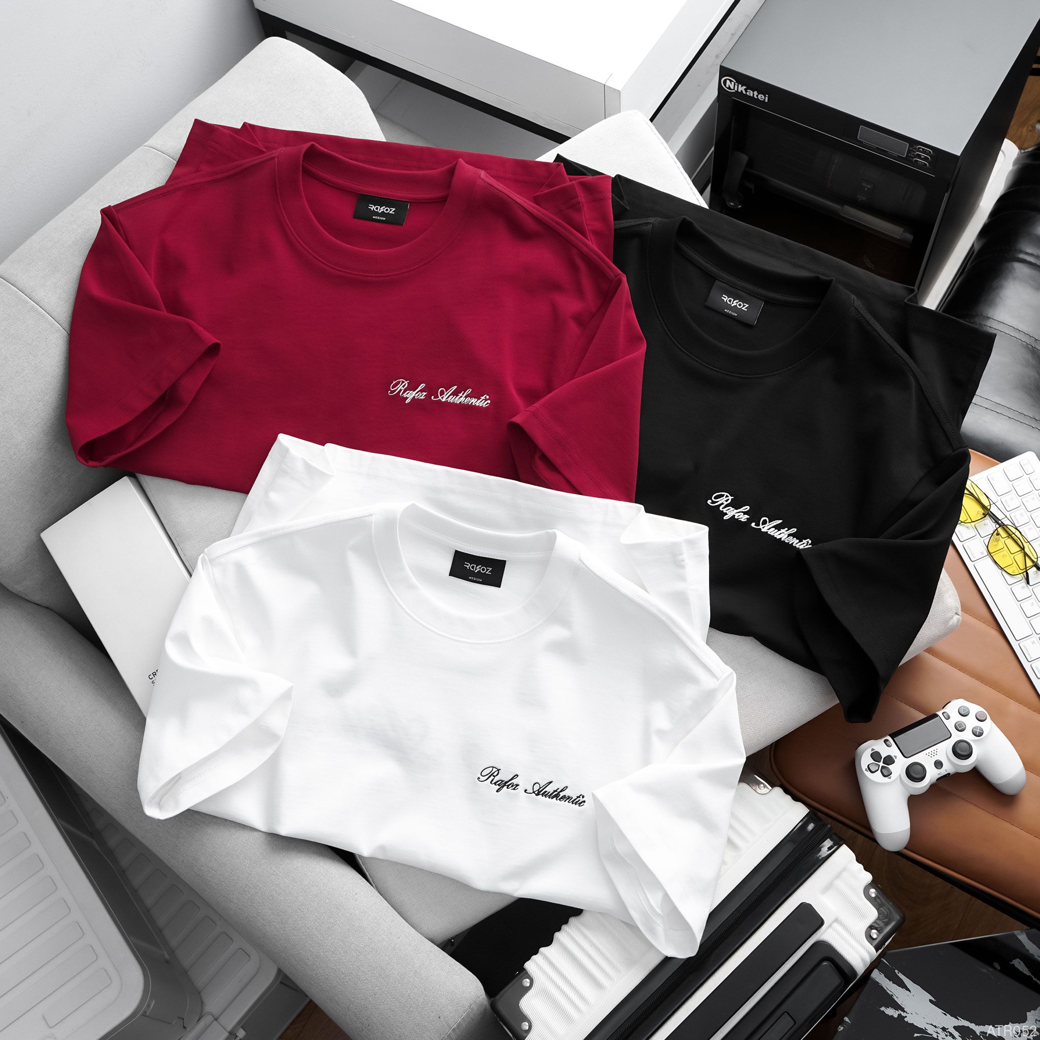  Áo thun RAFOZ Embroidery basic - 052 