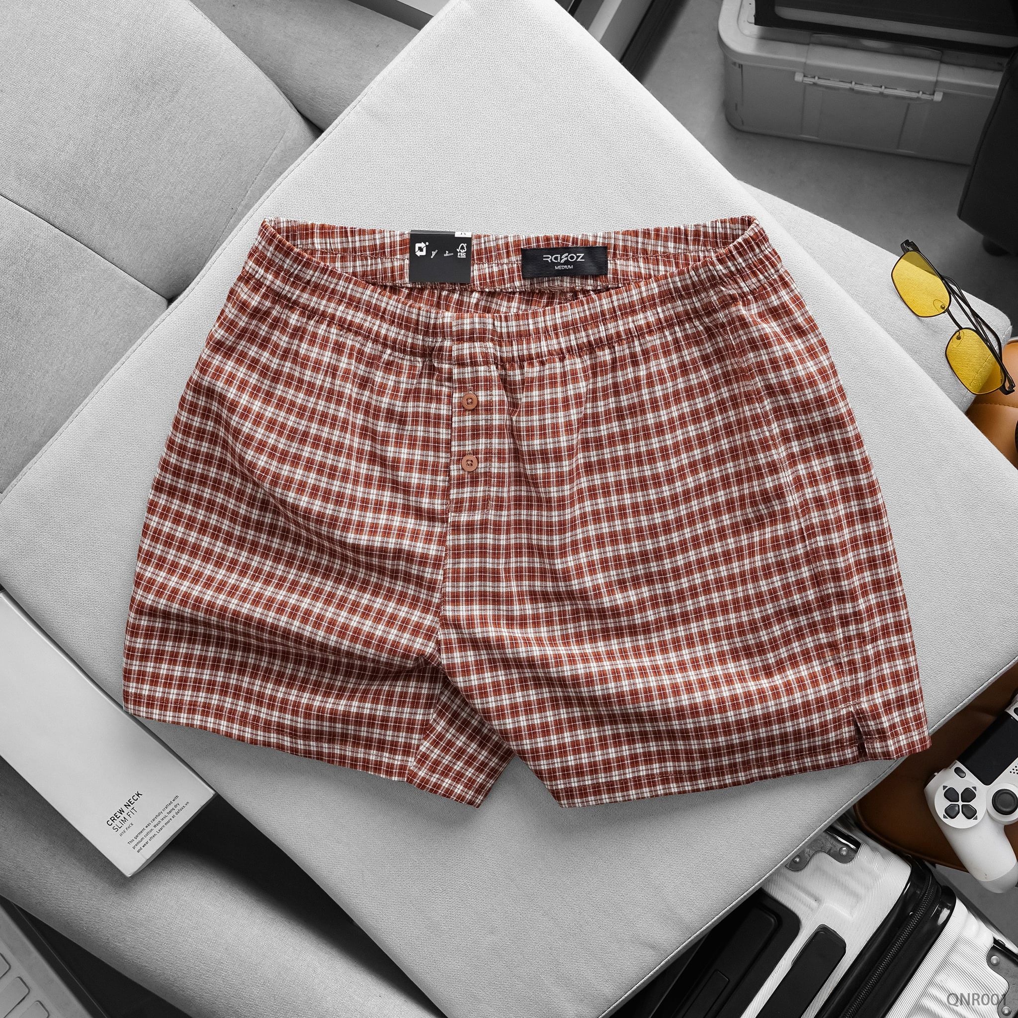  Quần ngủ nam Cotton Pattern - 001 