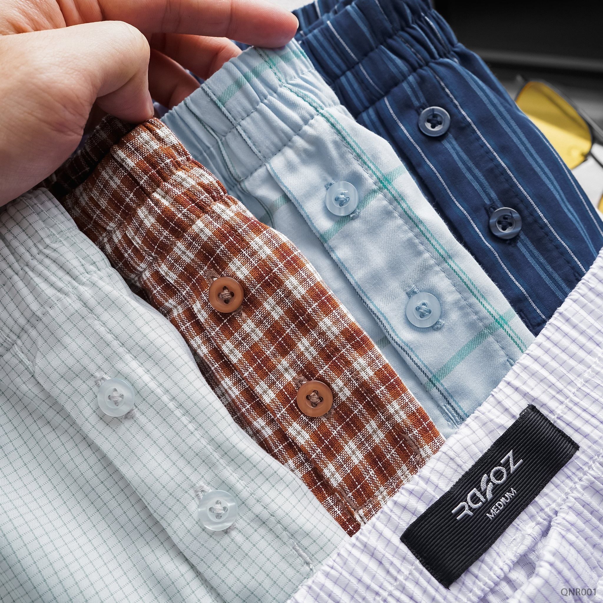  Quần ngủ nam Cotton Pattern - 001 