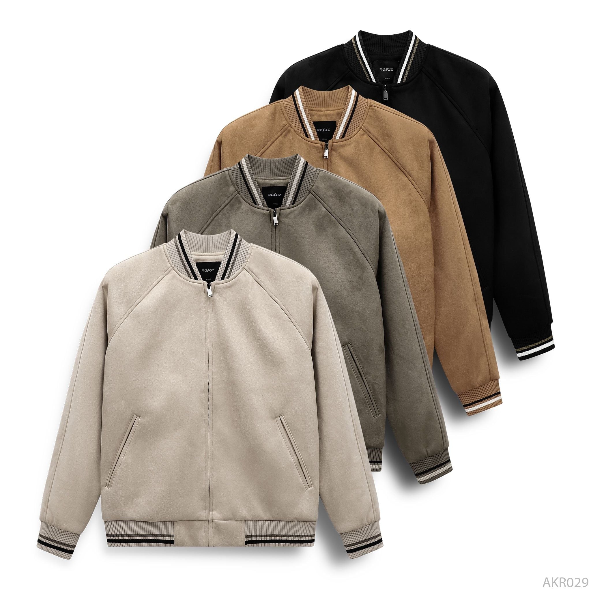  Áo khoác bomber suede RAFOZ - 029 