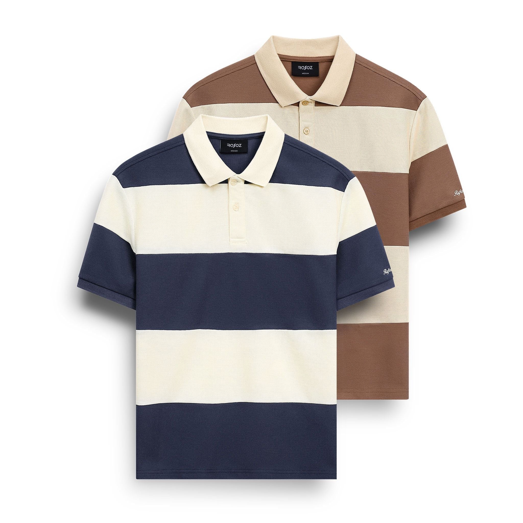  Áo polo RAFOZ Embroidery Striped - 030 