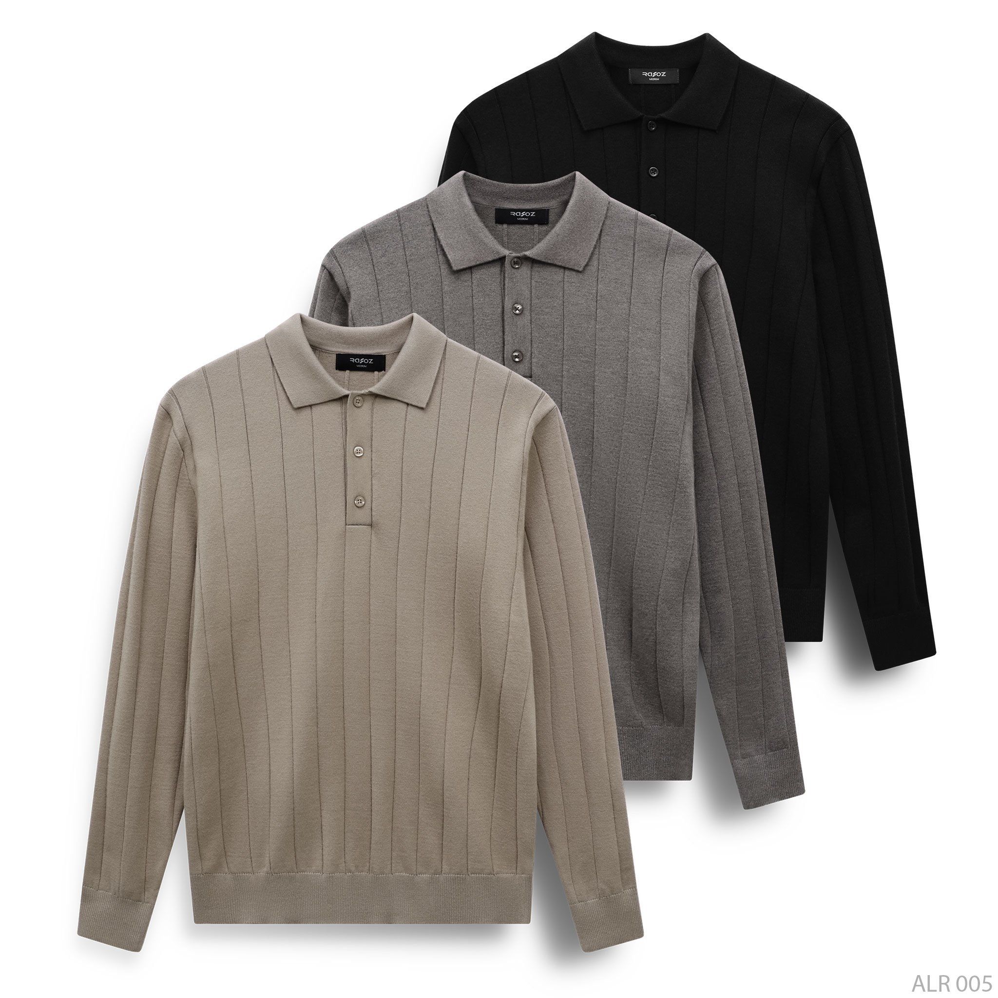  Áo Polo Knit dài tay RAFOZ - 005 