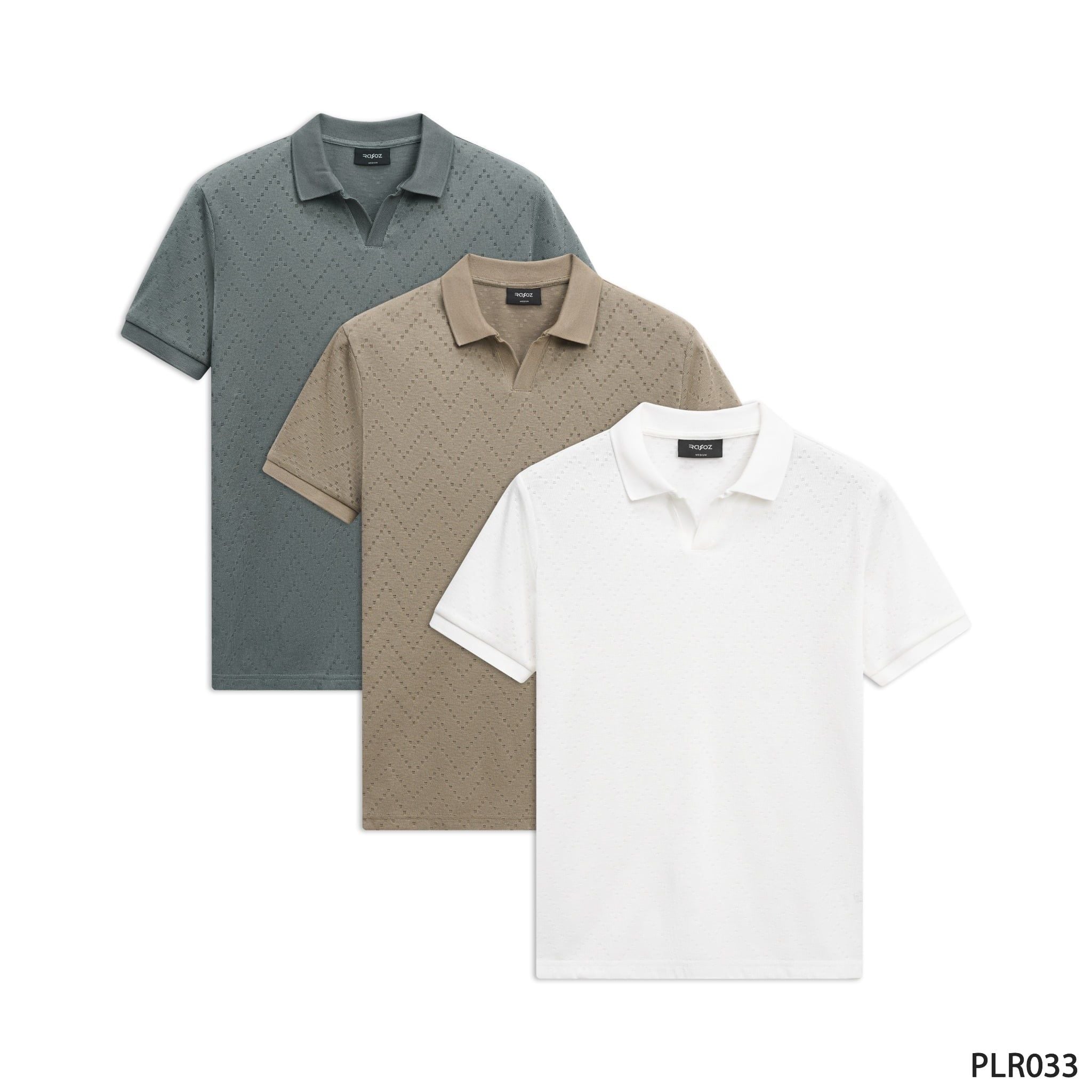  Áo polo V - neck RAFOZ casual - 033 