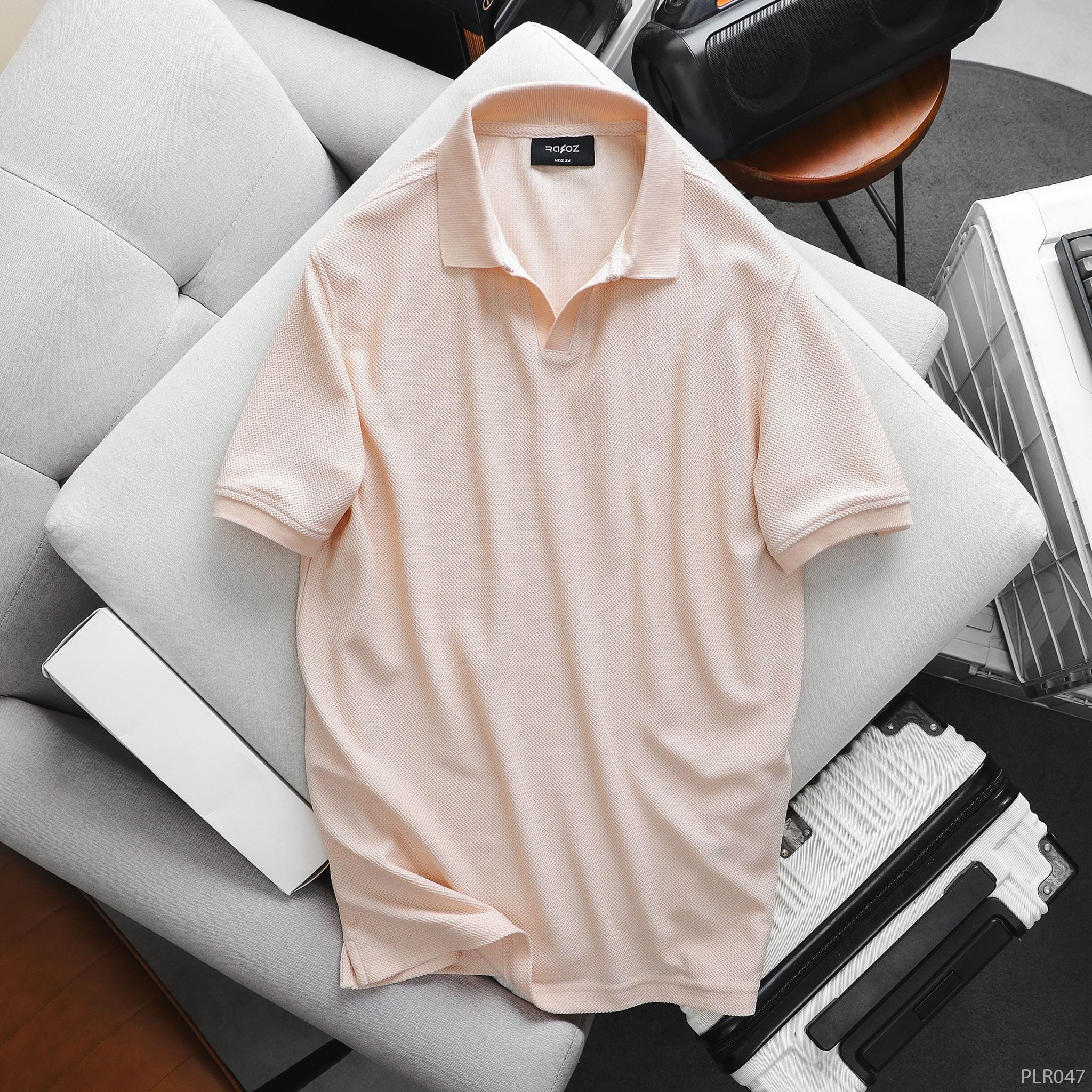  Áo polo cổ V form Slimfit - 047 